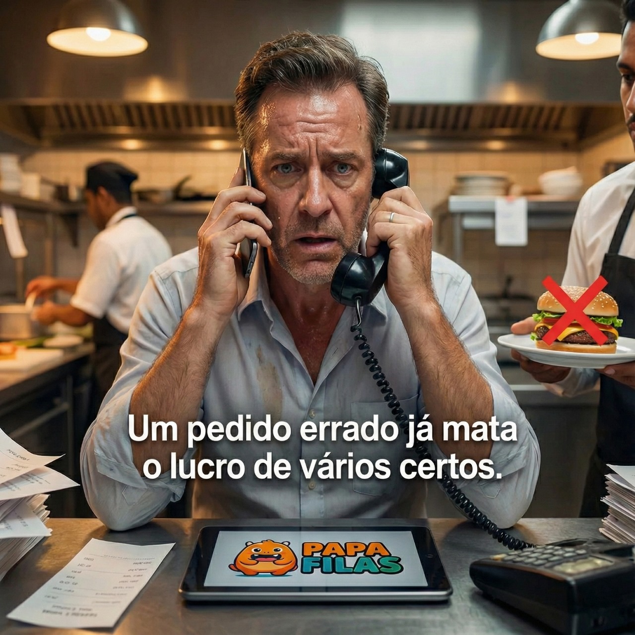 Pedido errado mata lucro