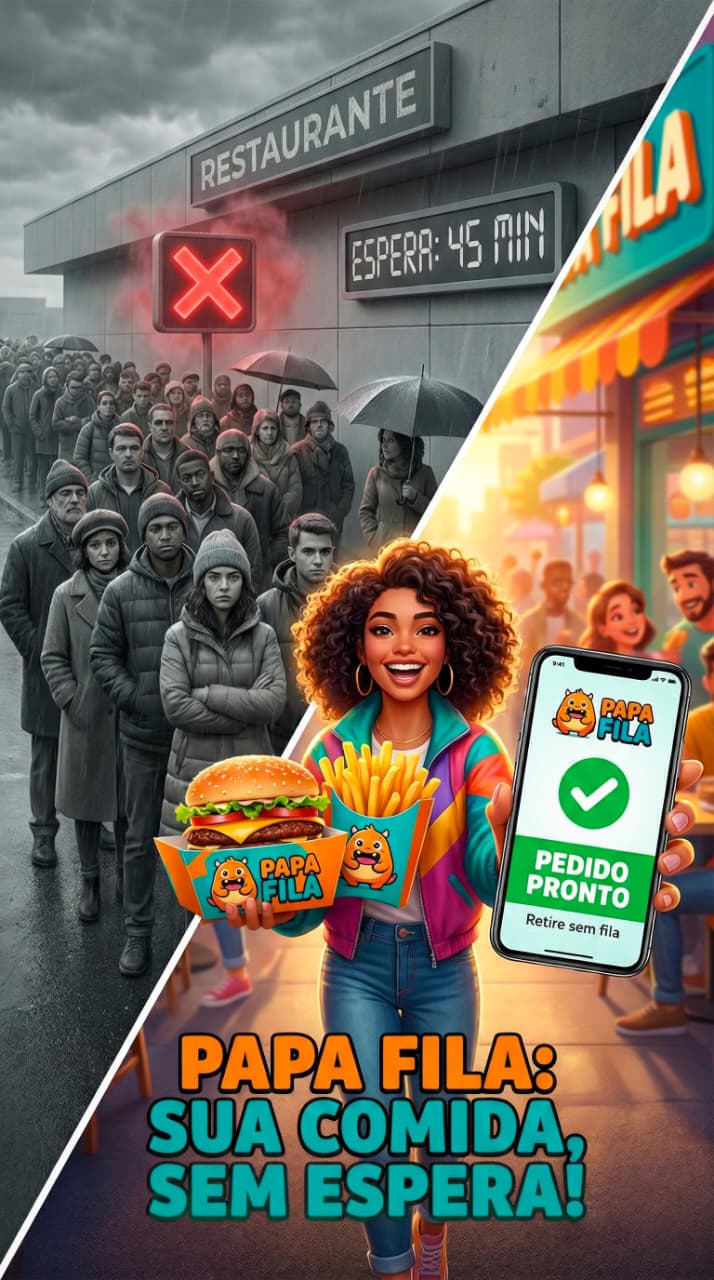 PapaFilas - Sua comida sem espera
